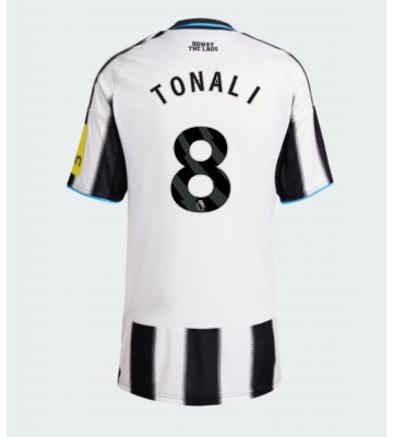 Lacne Ženy Futbalové dres Newcastle United Sandro Tonali #8 2025-26 Krátky Rukáv - Domáci